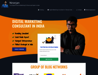 niranjanramesh.com screenshot