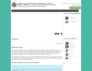 nirc-icai.org screenshot
