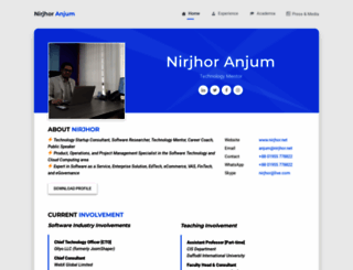 nirjhor.net screenshot