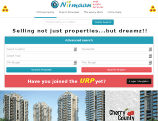 nirmaan-homz.com screenshot