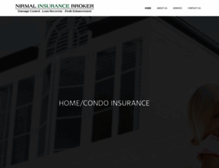 nirmalinsurancebroker.com screenshot