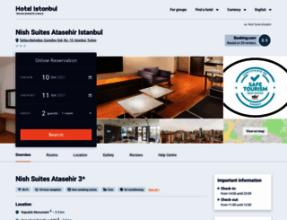 nish-suites-atasehir.hotel-istanbul.net screenshot