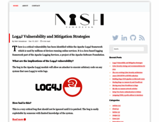 nish.com screenshot
