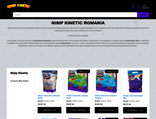 nisip-kinetic.ro screenshot