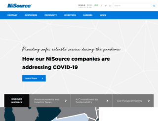 nisource.com screenshot
