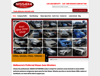 niss4x4.com.au screenshot