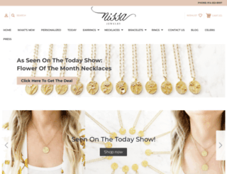 nissajewelry.com screenshot