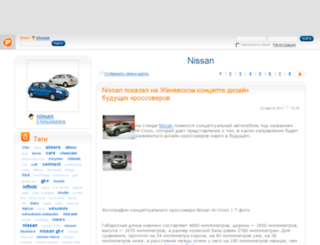 nissan.blog.ru screenshot