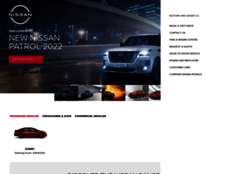 nissan.com.jo screenshot