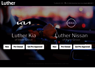 nissankia.lutherauto.com screenshot