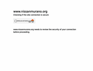 nissanmurano.org screenshot
