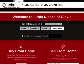 nissanofclovis.com screenshot