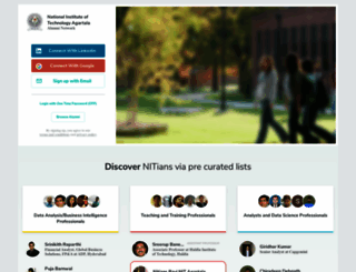nita.almaconnect.com screenshot