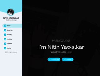 nitinyawalkar.com screenshot