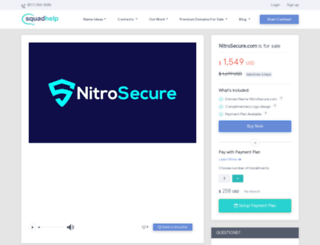 nitrosecure.com screenshot