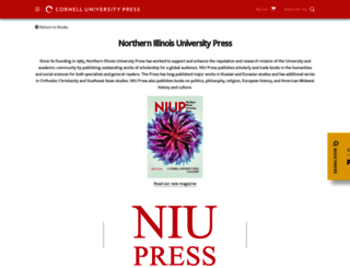 niupress.niu.edu screenshot