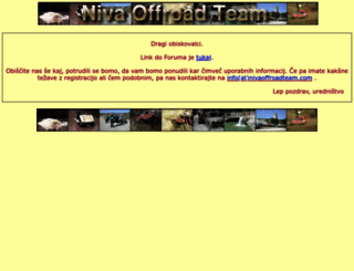 nivaoffroadteam.com screenshot