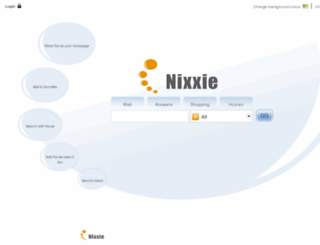 nixxie-search.com screenshot
