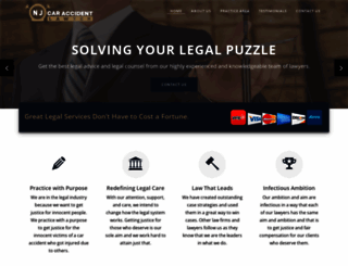 njcaraccident-lawyer.com screenshot