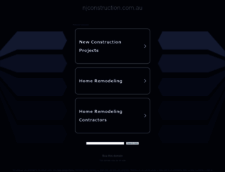 njconstruction.com.au screenshot