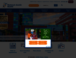 njhealth.org screenshot
