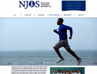 njorthopedics.com screenshot