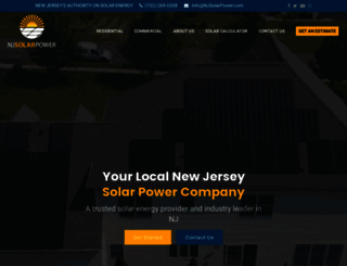 njsolarpower.com screenshot