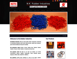 nkrubber.com screenshot