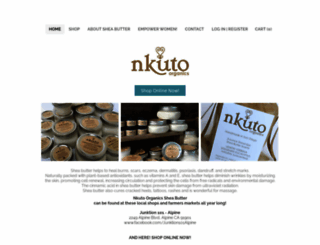 nkutoorganics.com screenshot