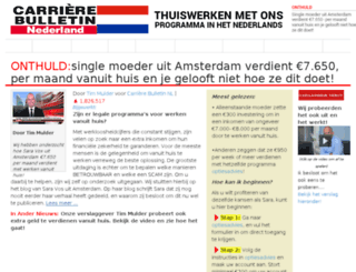 nl-carrierebulletin.net screenshot