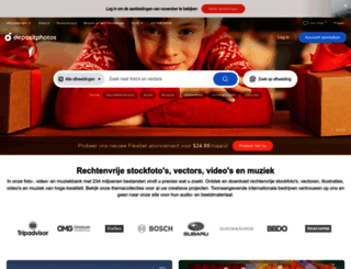 nl.depositphotos.com screenshot