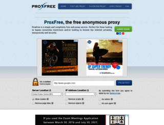 nl.proxfree.com screenshot