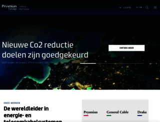 nl.prysmiangroup.com screenshot