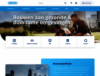 nl.wavin.com screenshot
