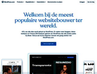 nl.wordpress.com screenshot