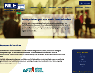 nle-letsel.nl screenshot