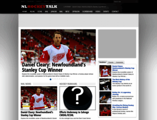 nlhockeytalk.ca screenshot