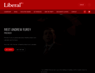 nlliberals.ca screenshot