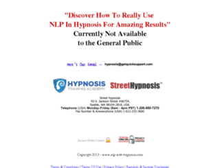 nlp-with-hypnosis.com screenshot