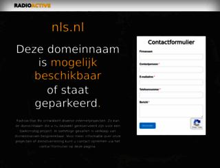 nls.nl screenshot