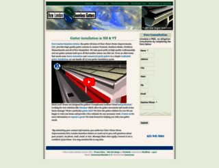 nlseamlessgutters.com screenshot