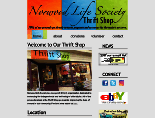 nlsthriftshop.org screenshot