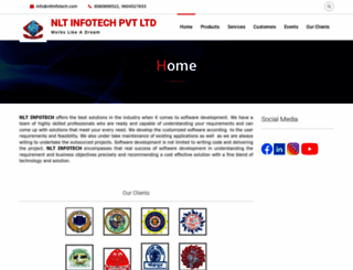 nltinfotech.com screenshot