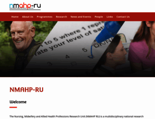 nmahp-ru.ac.uk screenshot