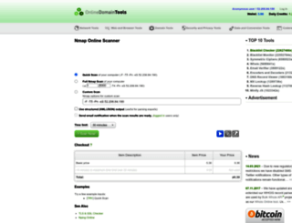 nmap.online-domain-tools.com screenshot