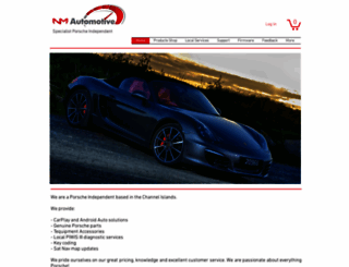 nmautomotive.co.uk screenshot