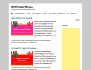 nmcstrategicmanager.com screenshot