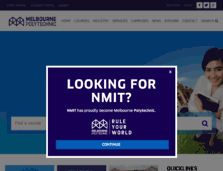 nmit.edu.au screenshot