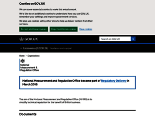 nmo.gov.uk screenshot