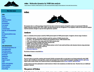 nmr-relax.com screenshot
